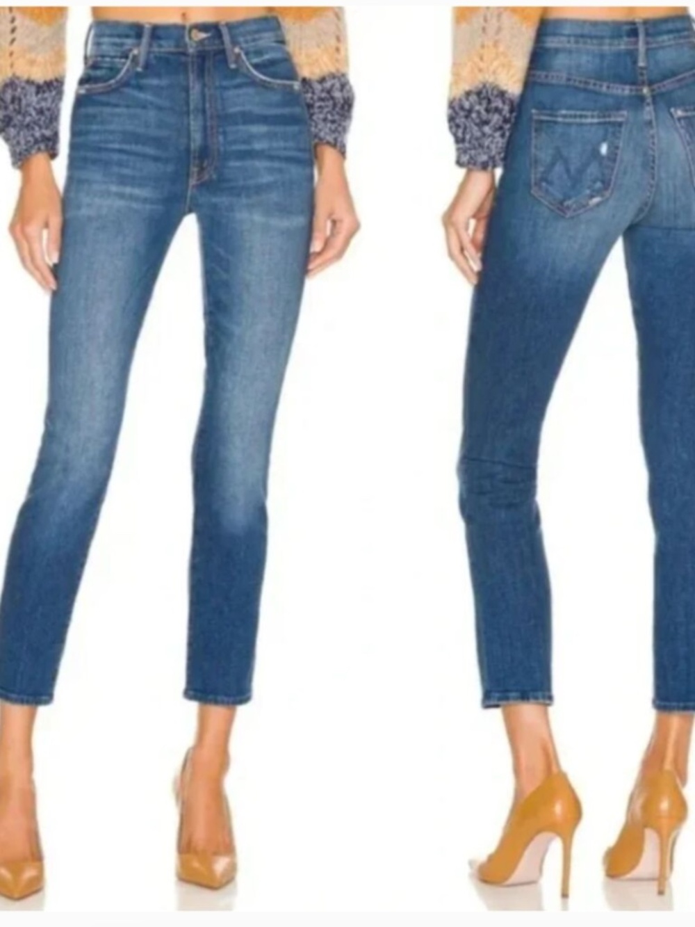 MOTHER THE SWOONER RASCAL ANKLE JEANS